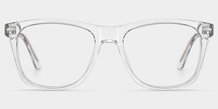 Atlas Clear Rectangle Glasses