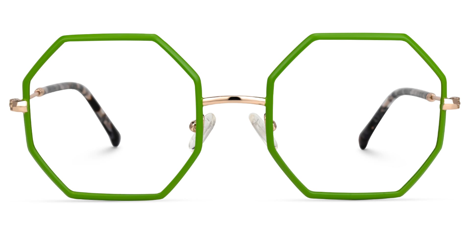Geometric Griffith Green Glasses for Sale -Zeelool Glasses0