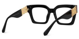 Cummings Square Black Glasses3