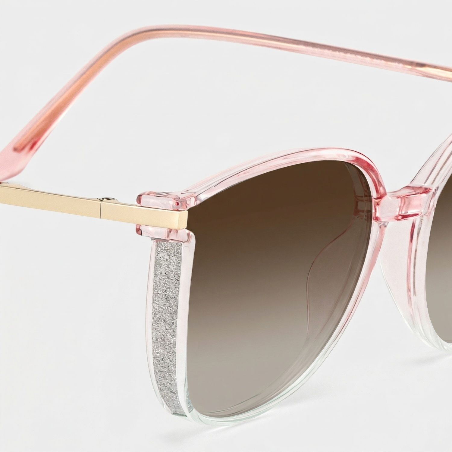 Square Rodz Two-tone Eyeglasses with Clear Frames4