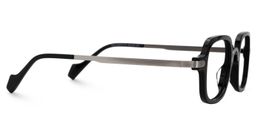 Fonrose Black Square Glasses2