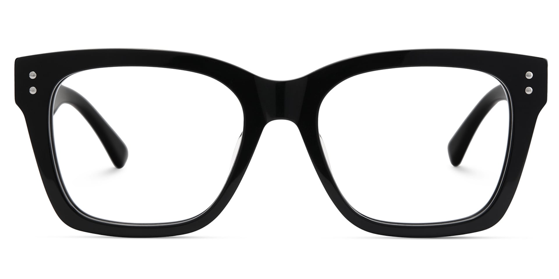 Gaydeh Black Glasses With Rectangle Shape | Zeelool1