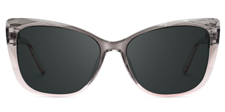 Farris Square Gray Glasses