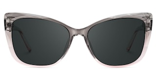 Farris Square Gray Glasses0