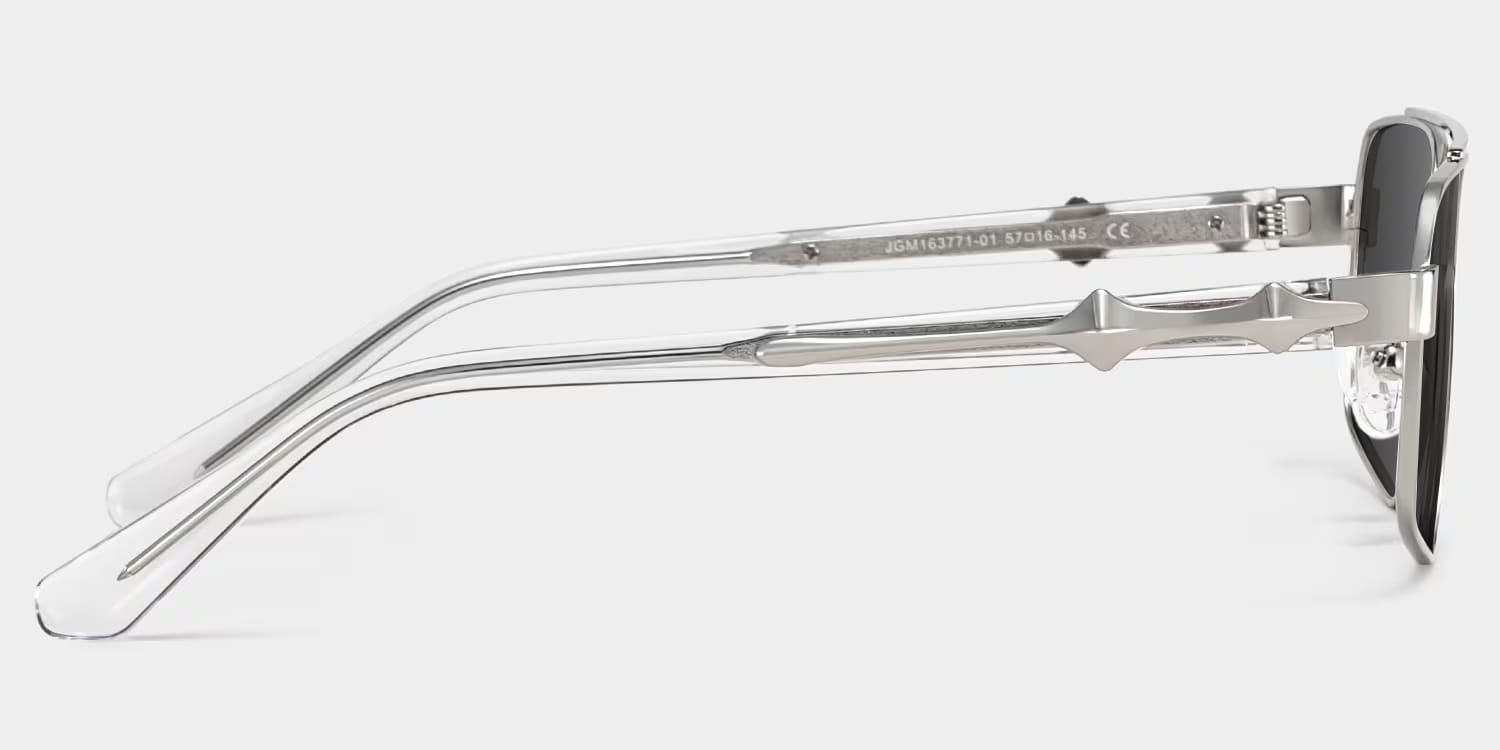 Sterling Aviator Silver Glasses3