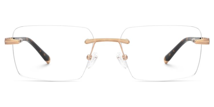 Savitrie Rectangle Tortoise Glasses