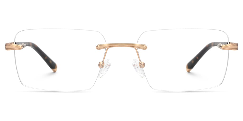 Savitrie Rectangle Tortoise Glasses