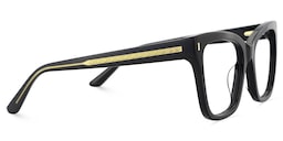Rory Square Black Glasses4