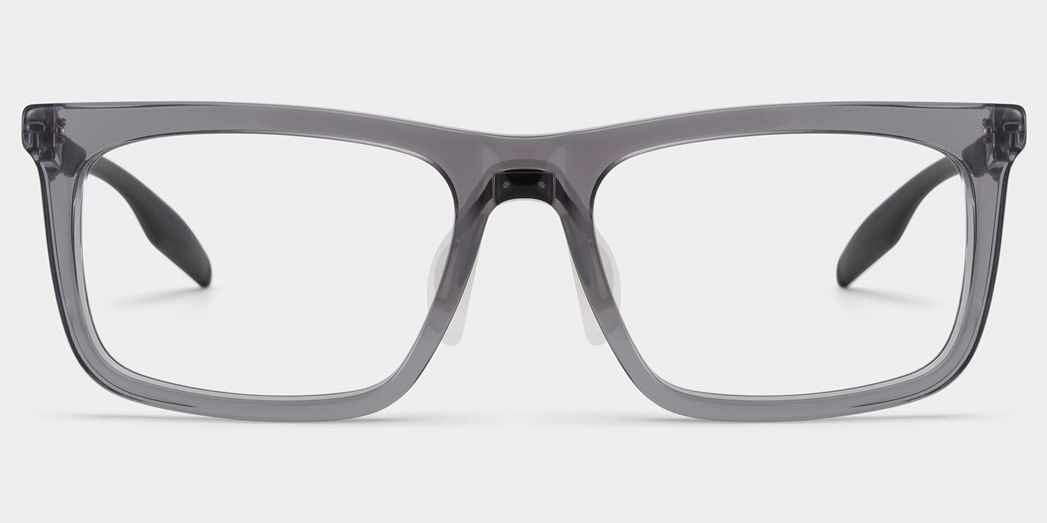 Ease Gray Frame Glasses with Rectangle Frame Online | ZEELOOL3