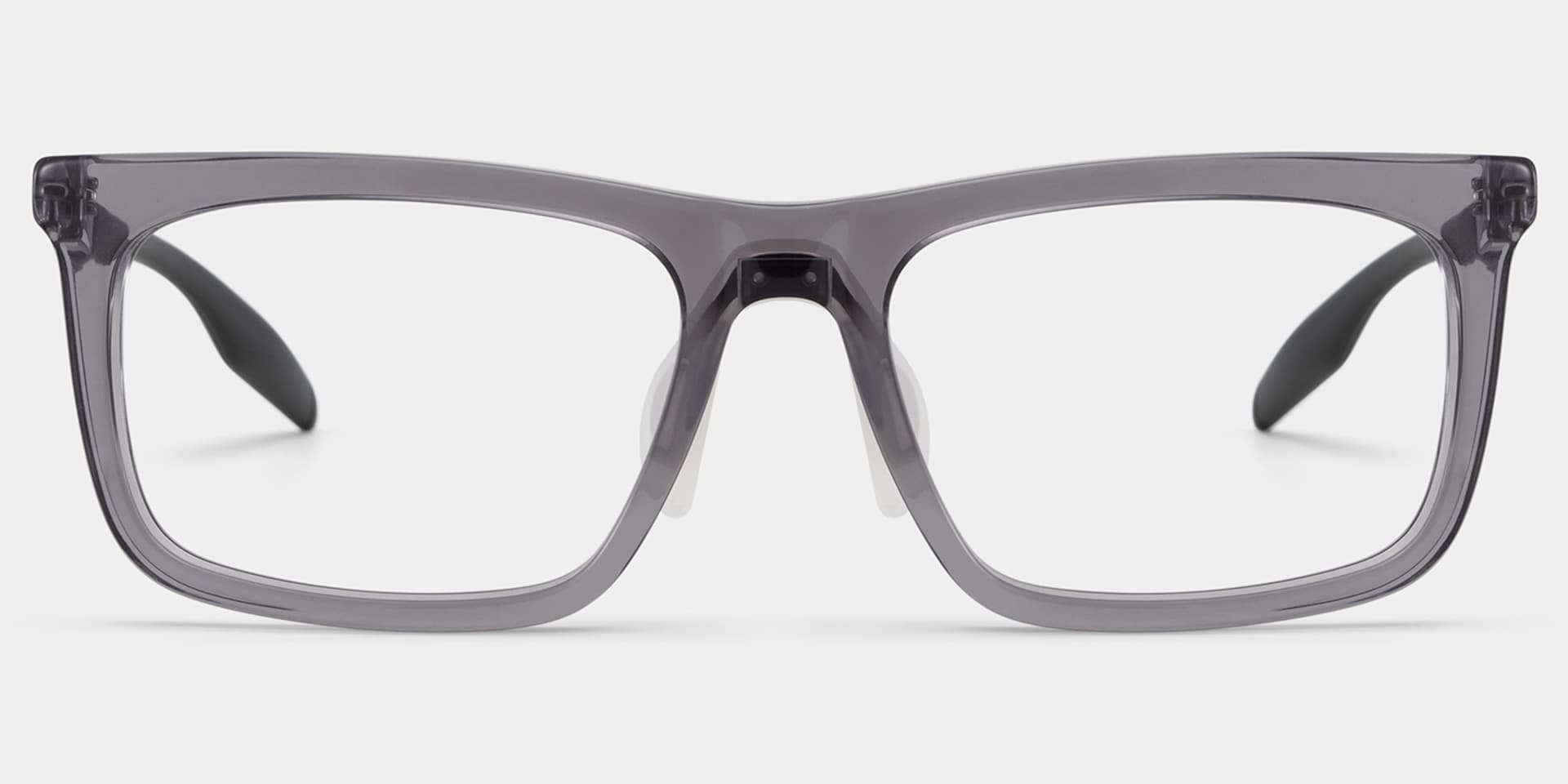 Ease Gray Frame Glasses with Rectangle Frame Online | ZEELOOL3