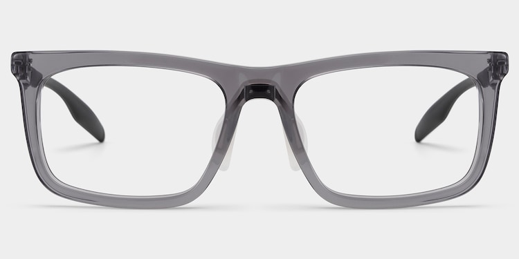 Ease Rectangle Gray Glasses