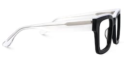 Vorse Square Black Glasses2