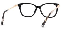 Suzy Rectangle Black Glasses5