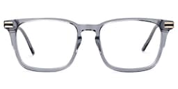 Kornelia Square Gray Glasses0