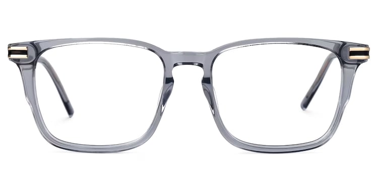Kornelia Square Gray Glasses