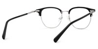 Geno Browline Black Glasses3