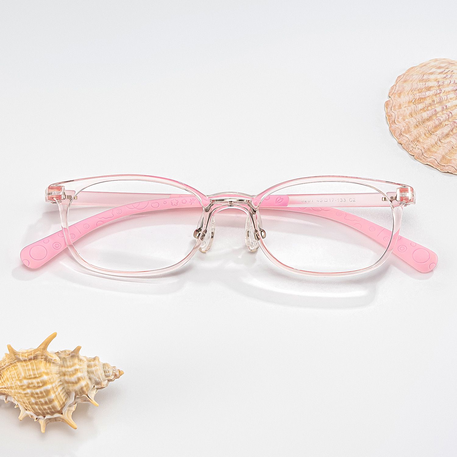 Kids Rectangle Icaza Glasses with Cute Style -Zeelool0