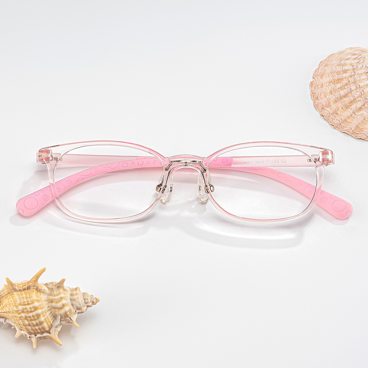 Kids Rectangle Icaza Glasses with Cute Style -Zeelool0