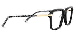 Numn Rectangle Black Glasses4