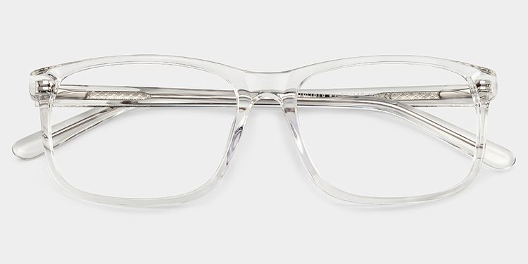 Connie Rectangle Clear Glasses