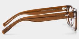 Fayssel Brown Rectangle Glasses4