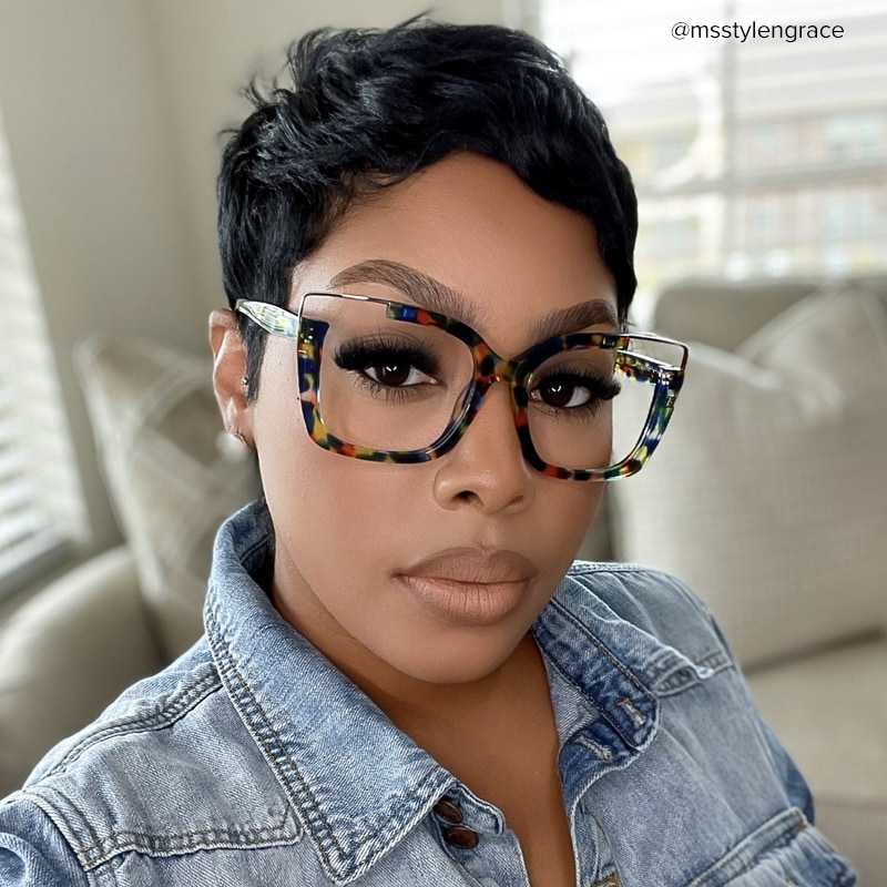 Dortch Square Blue-Tortoise Glasses