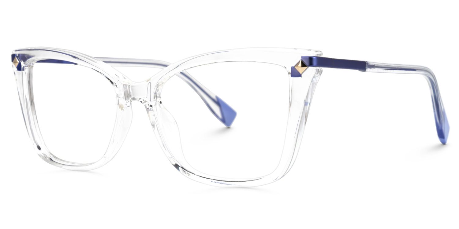 Glanz★出品 Cateye Jomary Clear Glasses deals -Zeelool Glasses