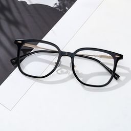 Abudy Square Black Glasses0