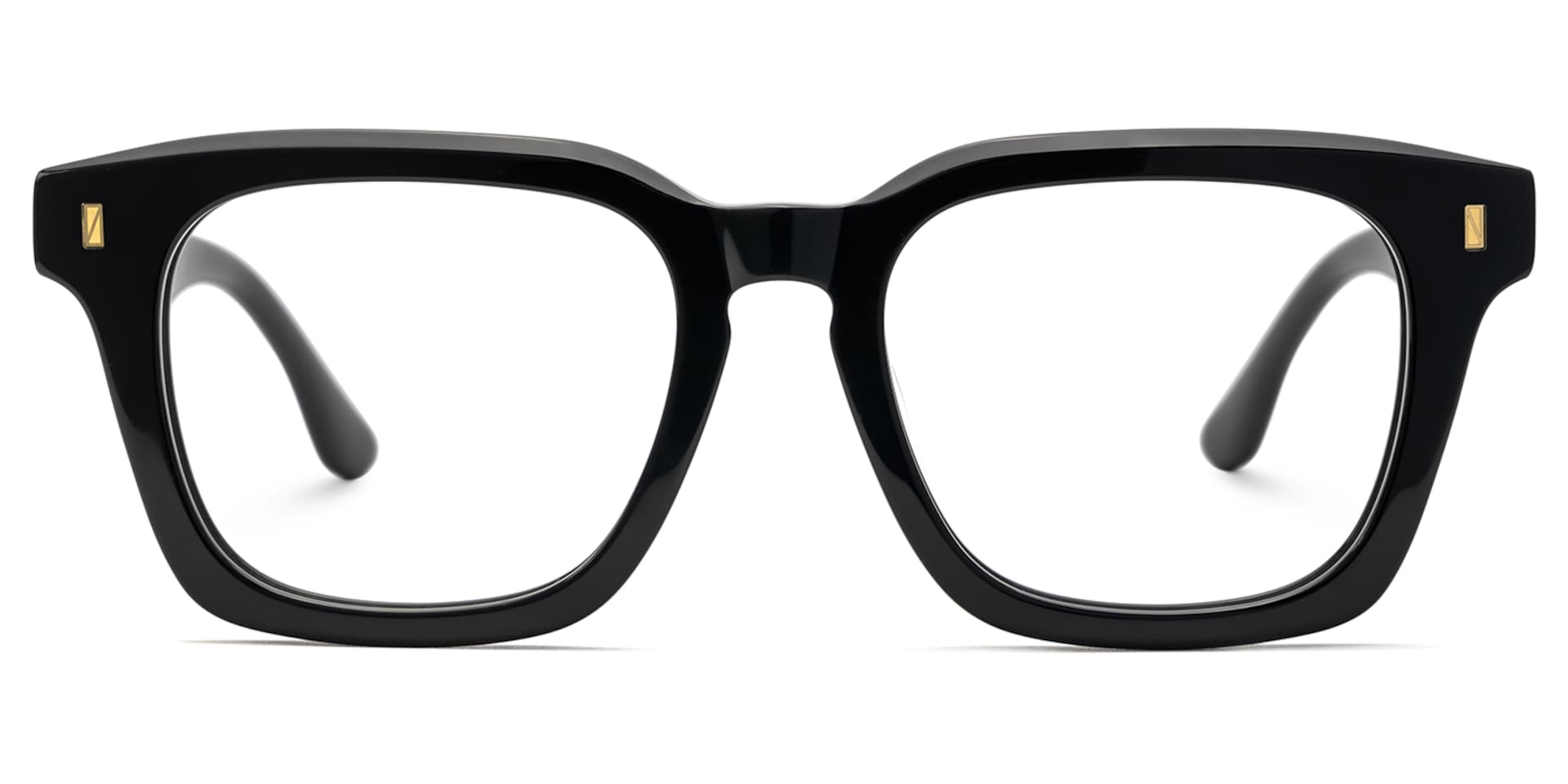 Men's Black Acetate Glasses1