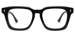 Marleni Square Black Glasses1