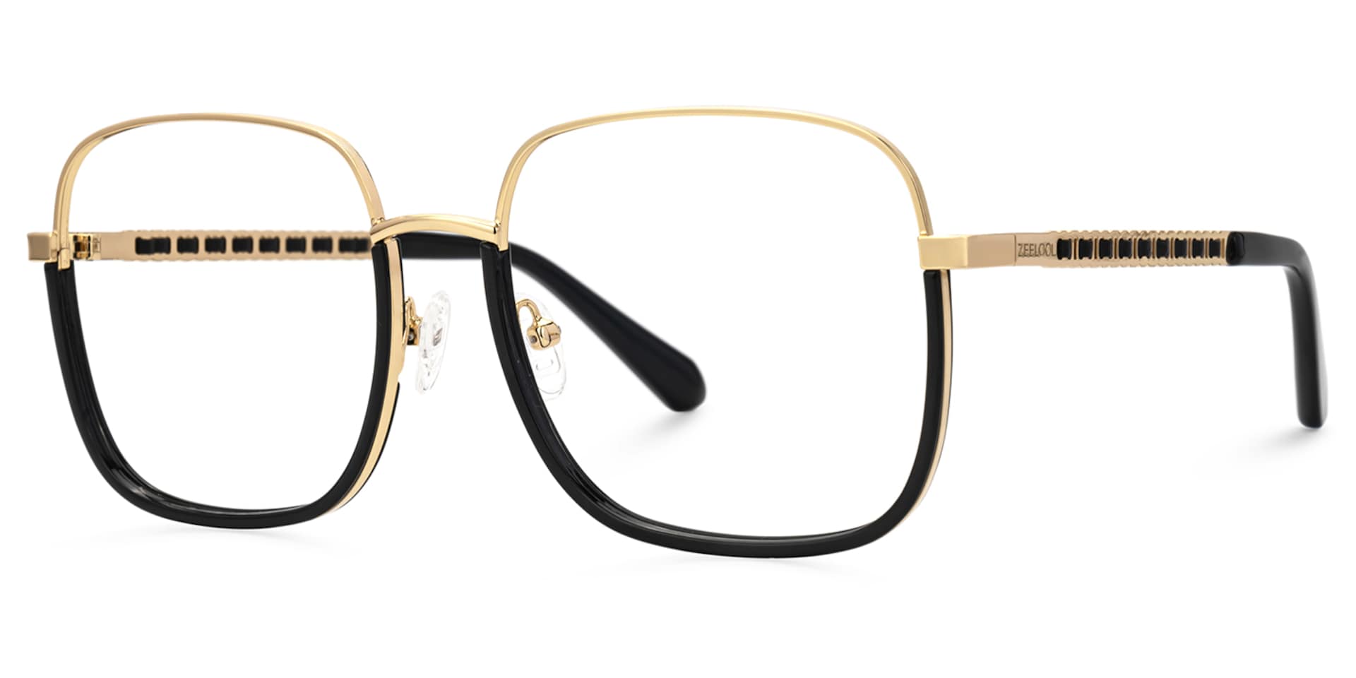 Perfecta Big Square Prescription Glasses | Zeelool1