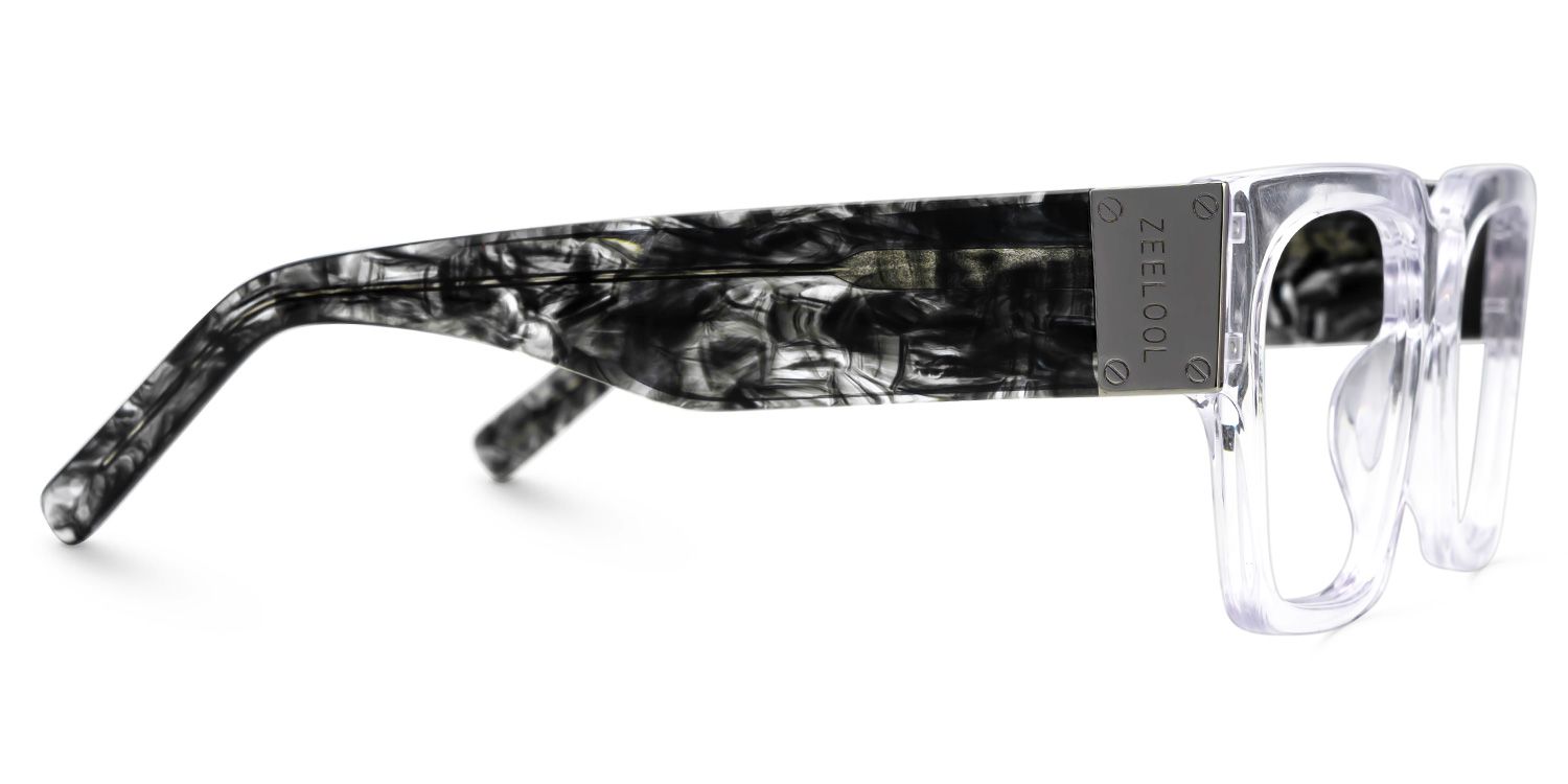 Square Dedee Clear Frames Designer Glasses2
