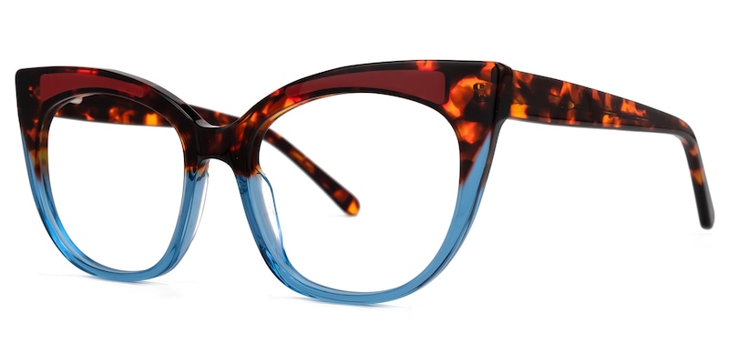 Rectangle Hillyer Tortoise Glasses deals -Zeelool Glasses1