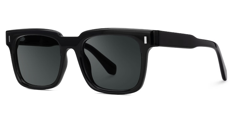 Katia Square Black Glasses