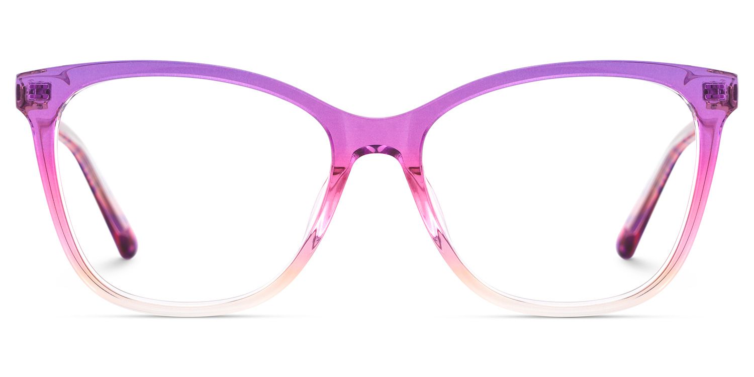 Gage Butterfly Purple Color Frame Glasses for Women | Zeelool1