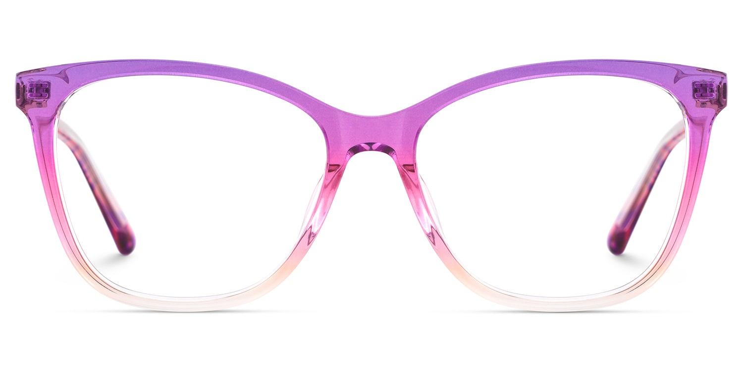 Gage Butterfly Purple Glasses