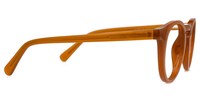 Lacie Round Brown Glasses2