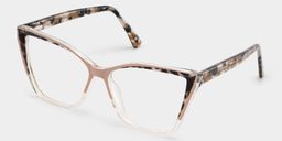 Adalis Cateye Beige Glasses2