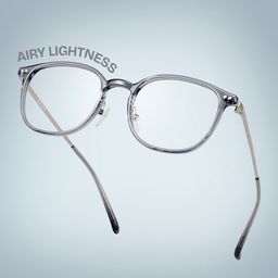 Mira Oval Gray Glasses0