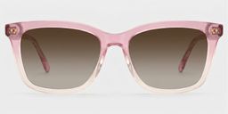 Layla Pink Square Glasses0