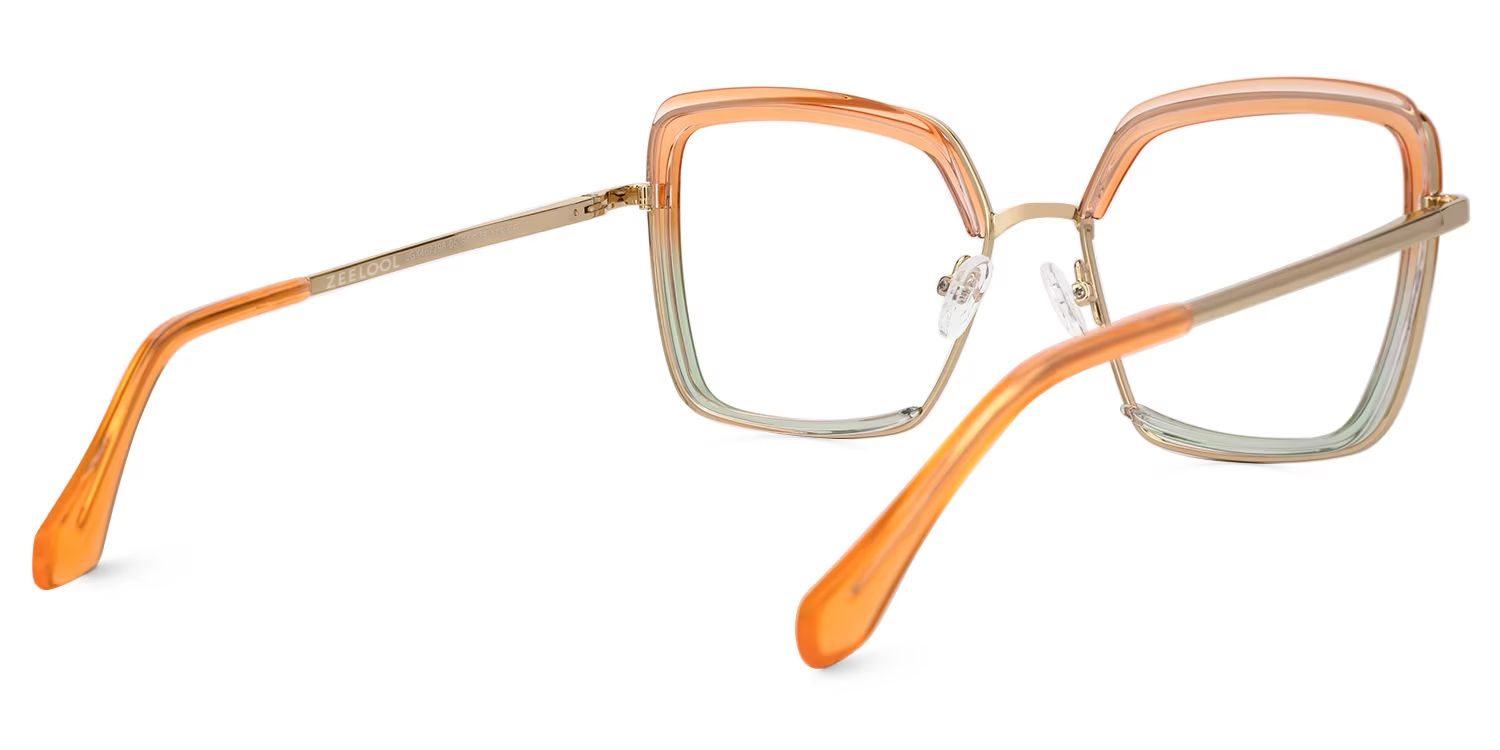 New Arrival Orange Color for Cordaro Frame Glasses | Zeelool3