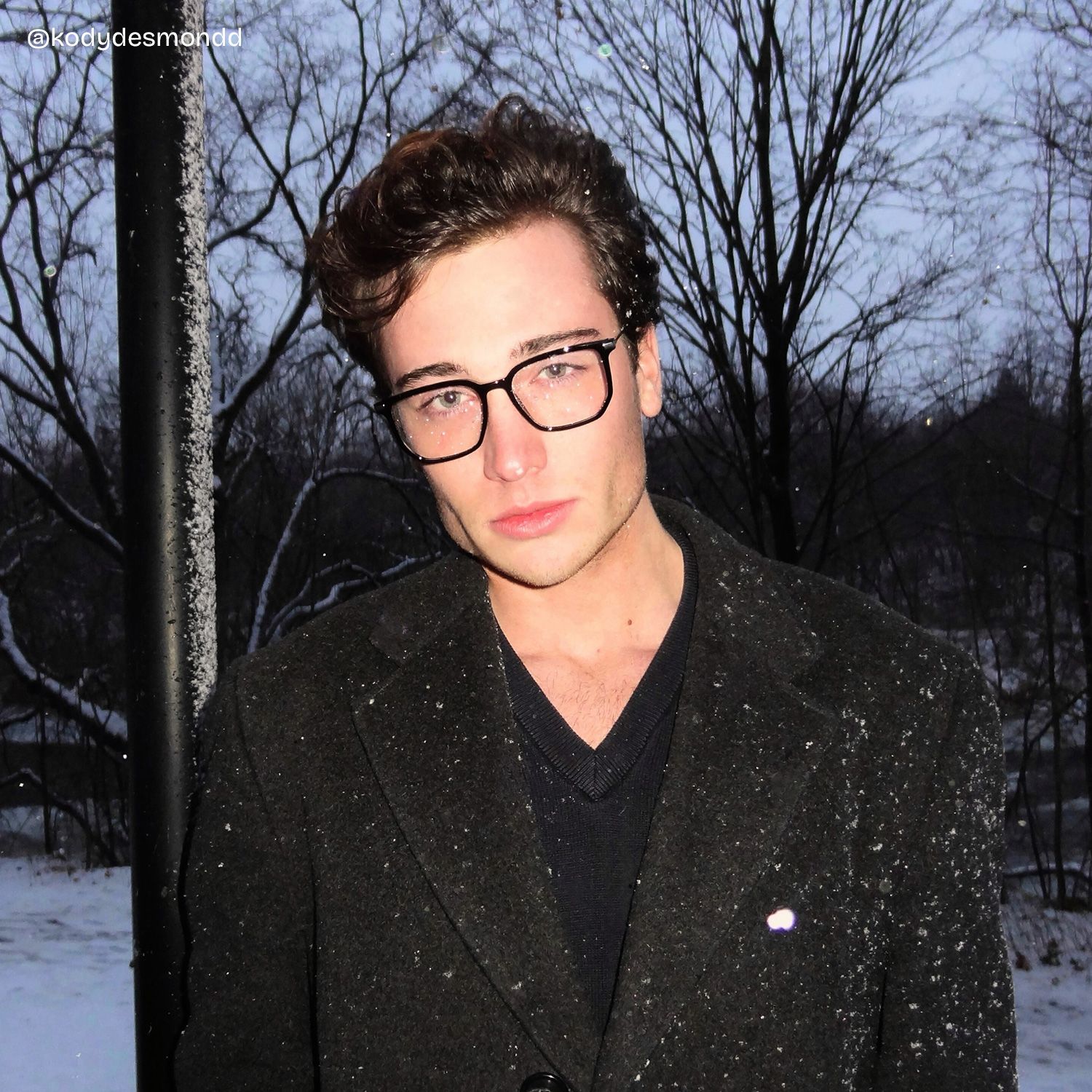 Michelle Black Rectangular Glasses for Men and Guys | ZEELOOL5