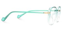 Maura Geometric Green Glasses2