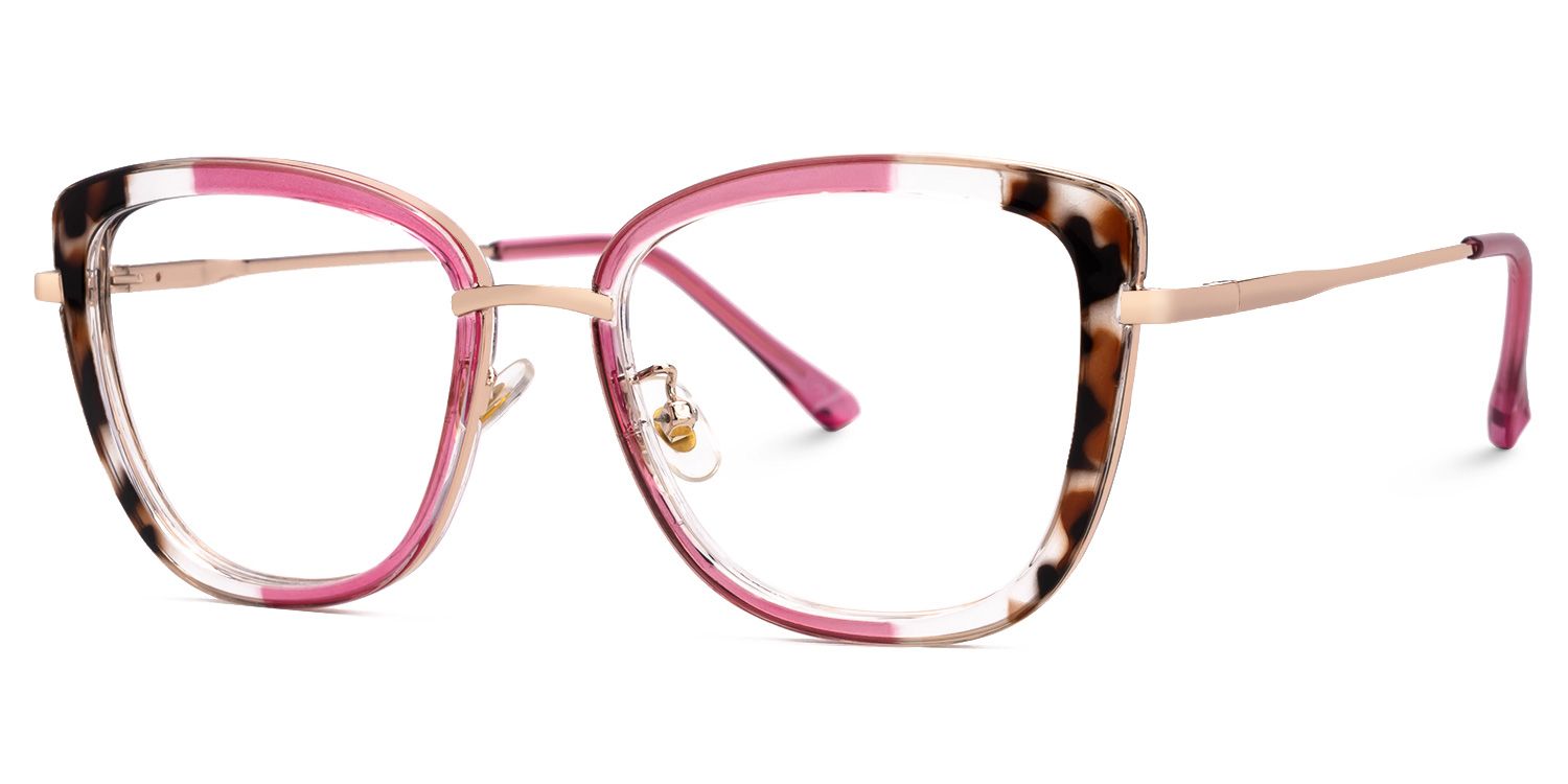 Two-Tone Kaye Cateye Frame Eyeglasses | Zeelool1