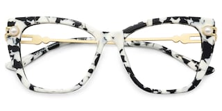 Victor Cat eye Cow Glasses2