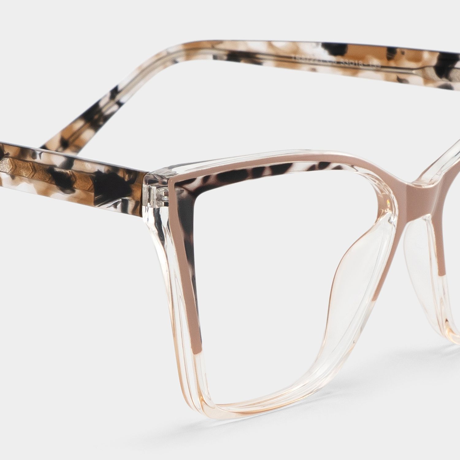 Cateye Adalis Beige Glasses deals -Zeelool Glasses