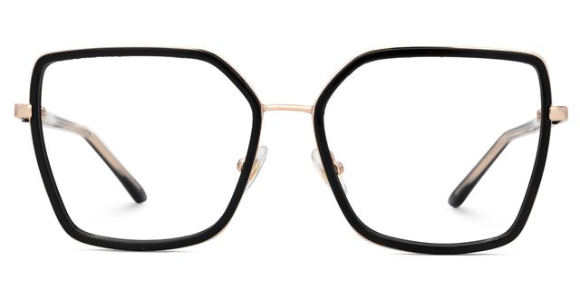 Jill Square Black Glasses
