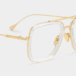 Gifford Aviator Clear Glasses6