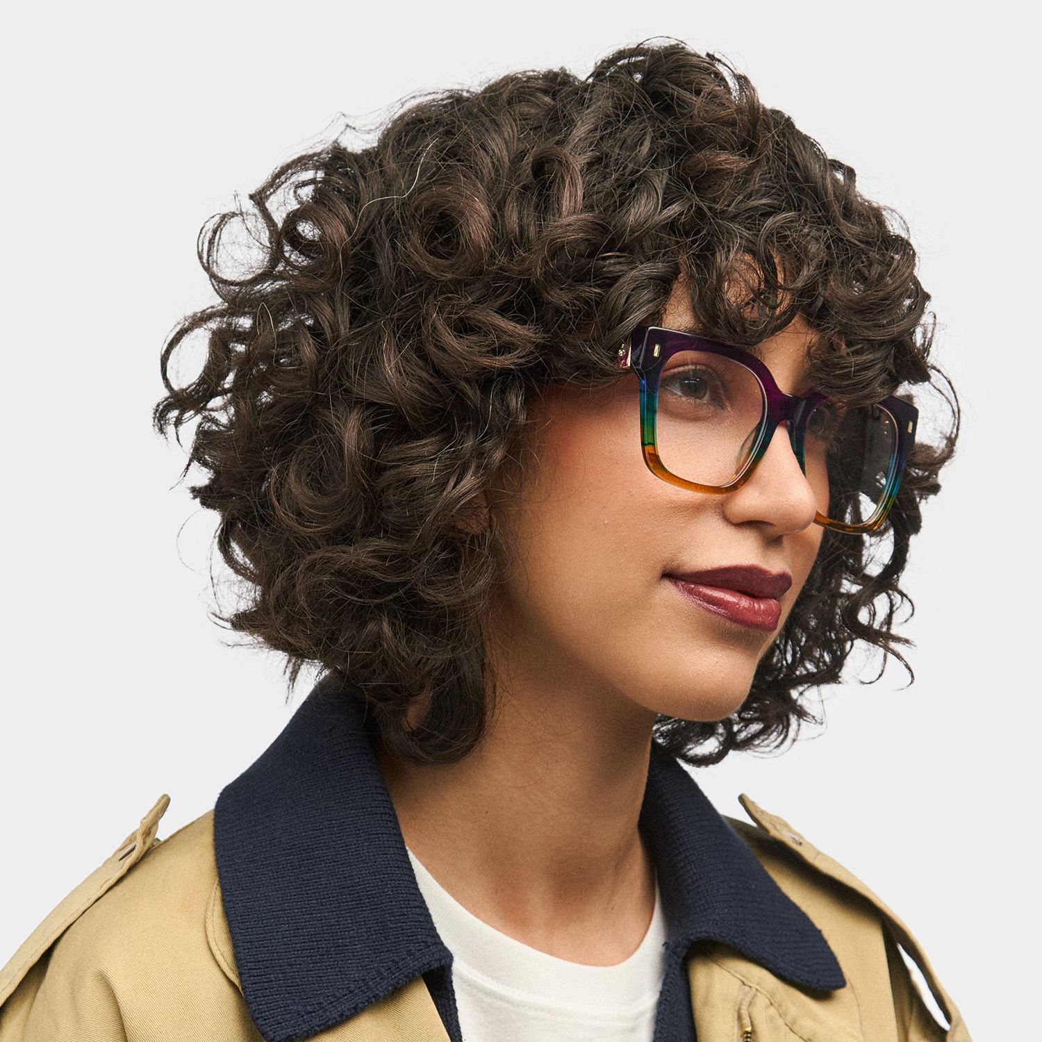 Designer Scicluna Square  Multicolor Full Frame Glasses | ZEELOOL0