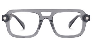 Ismail Aviator Gray Glasses0